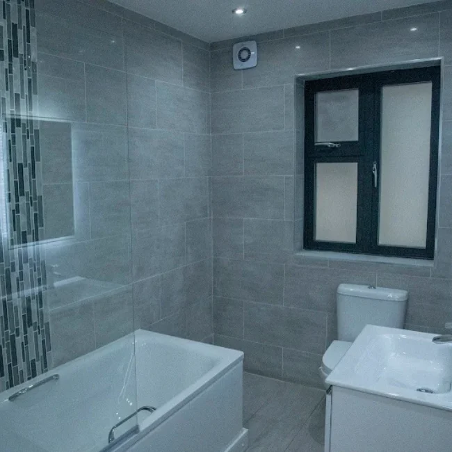 Projects 14 Modern Bathroom in New Build Apartment London